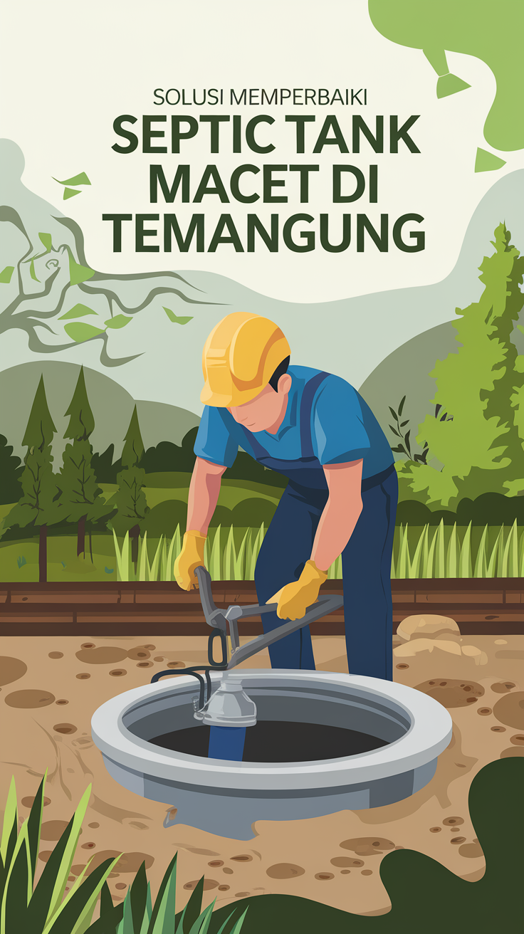 Solusi Memperbaiki Septic Tank Macet di Tembarak Temanggung